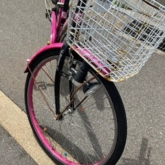 24インチ子供自転車の画像
