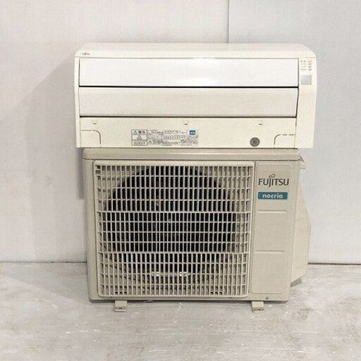 (本体＋工事）FUJITSU AS -C25H-W 2018年製（6〜8畳用）