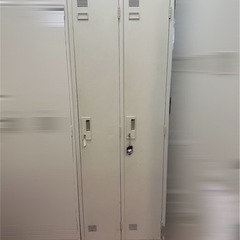 コクヨ ファニチャー ロッカー 2人用 鍵付き グレー オフィス...