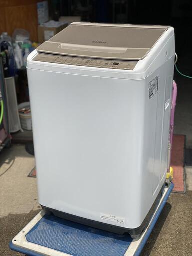 激安品!!☆ 大きめ8.0kg洗い!! HITACHI ビートウォッシュ BW-V80G 2021年