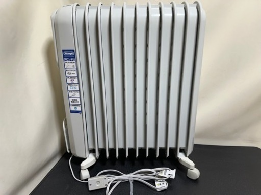デロンギ ヴェント オイルヒーターV551115EFS　DeLonghi F字型フィン