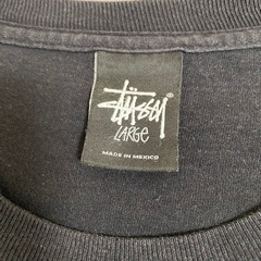 90s stussy ステューシー world wide シャドーマン tシャツの画像