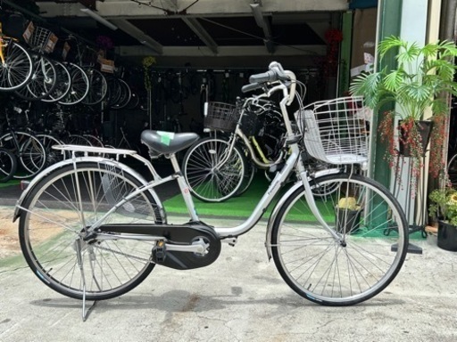 No.62Panasonicアシスト自転車ビビTX BE-ELTX63-S 15年モデル整備済み中古現状