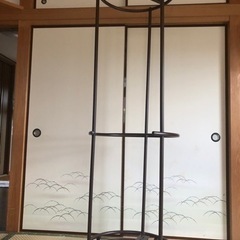【お取引中】回転ハンガーラック 