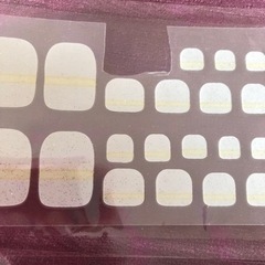 コスメジェルネイルシール　フットネイル/ヘルスケア ネイルの画像