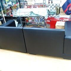 ニトリ 3人掛けソファ キングダム3KD 幅202×奥94×高96cm 布製 左右分割可能 柔らかめ NITORI KINGDOM3KD  札幌市 清田区 平岡の画像