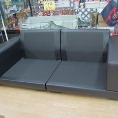 ニトリ 3人掛けソファ キングダム3KD 幅202×奥94×高96cm 布製 左右分割可能 柔らかめ NITORI KINGDOM3KD  札幌市 清田区 平岡の画像