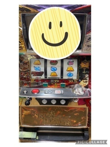 パチスロ　スロット　
実機　モンハン (ロデオ)初代　モンスターハンター[フル装備]