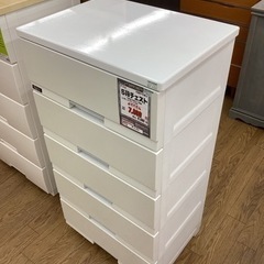 KF-21【新入荷 リサイクル品】FITS 5段チェスト 白