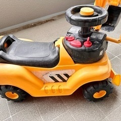 乗用玩具　ショーベルカー おもちゃ ミニカーの画像