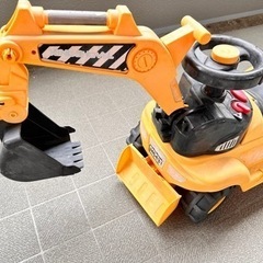乗用玩具　ショーベルカー おもちゃ ミニカーの画像