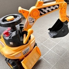 乗用玩具　ショーベルカー おもちゃ ミニカーの画像