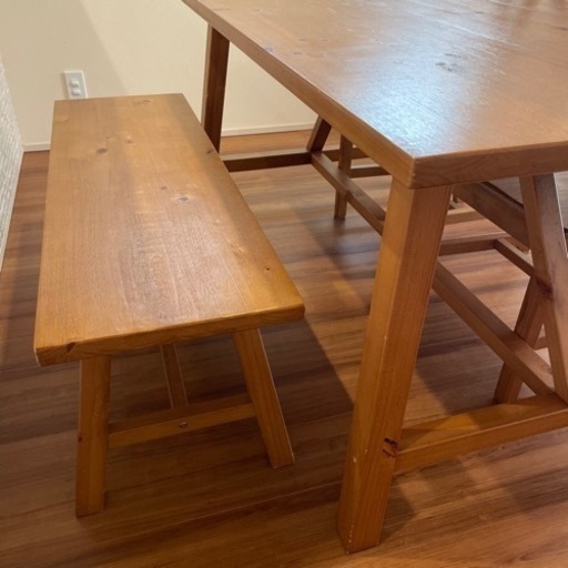 パイン材　
家具 ダイニングセット