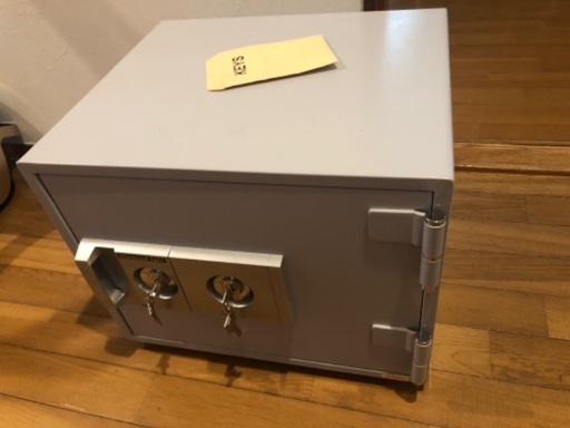 耐火金庫 シリンダー 2キータイプ 家庭用 [DW34-4]