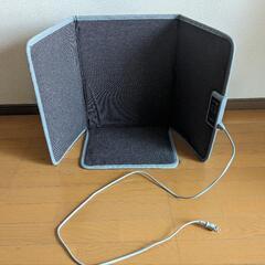 遠赤外線デスクヒーター 省エネパネルヒーター 3時間タイマー付（...