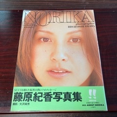 藤原紀香写真集　NORIKA　大沢尚芳撮影　特別付録の小冊子付　...