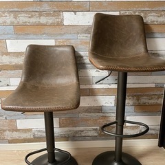 オシャレ椅子　家具 椅子 ハイチェアの画像