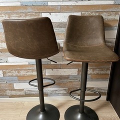 オシャレ椅子　家具 椅子 ハイチェアの画像