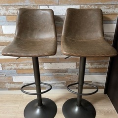 オシャレ椅子　家具 椅子 ハイチェアの画像