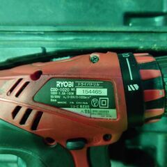 RYOBI　ドリルドライバー　使用少の画像