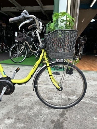No.63パナソニック Panasonic BE-ELD436G4 [電動アシスト自転車 ビビ・DX24 24型 内装3段変速14年モ