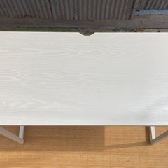 ニトリ　デスク　"ザッキー95"ホワイトの画像