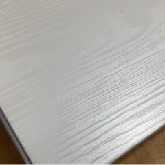 ニトリ　デスク　"ザッキー95"ホワイトの画像