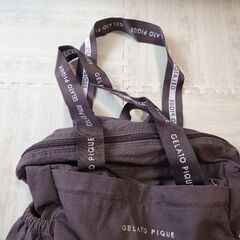 ジェラピケバッグの画像