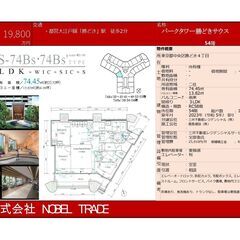パークタワー勝どきサウス（５４階／５８階）