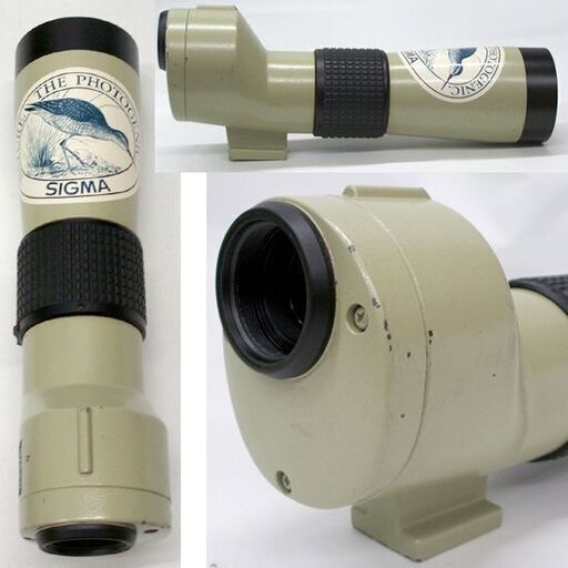 やや難 レトロ　ニコン 単眼鏡 フィールドスコープ D=60P アイピース 20x 40x　ショルダーバッグ付　Nikon Field