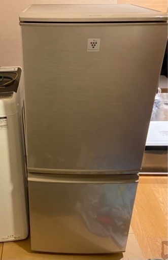 SHARP SJ-PD14Y-N 冷蔵庫 家電 シャープ 2014年製 良品　ノンフロン冷凍冷蔵庫　家電 キッチン家電 冷蔵庫 最終値下げ‼️
