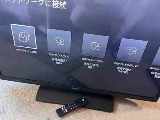 Fire stick tvセット　家電 テレビ 液晶テレビ SHARP シャープ LC-32H11 2014年製