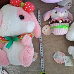 BIG！ぽてうさろっぴーぬいぐるみの画像