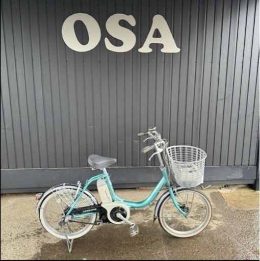 535(S)□岐阜発　△BRIDGESTONE Assista/電動アシスト自転車/20インチ/3段変速/充電器付き/バッテリー4.0Ah/走行確認/現状品　R6.5/28□