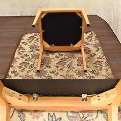 ≪yt1446ジ≫ アウトレット家具 ダイニングチェア 座面合皮 PROMPT M-2680 ① シンプル/おしゃれ/木製/ナチュラル 60415-02の画像