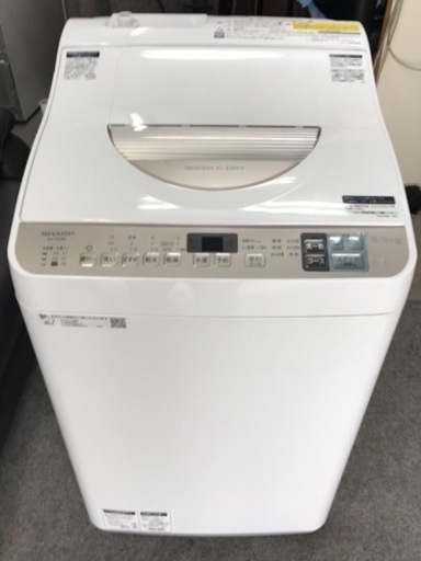 SHARP 2019年製　洗濯乾燥機　5.5kg 程度良好シャープ　ワンオーナー