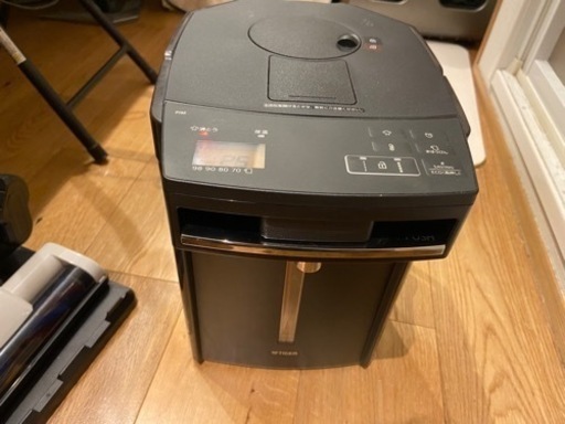 2020年式　タイガー魔法瓶(TIGER) 電気ポット ブラウン 3L 蒸気レス 節電 VE 保温 とく子さん PIM-A300-T