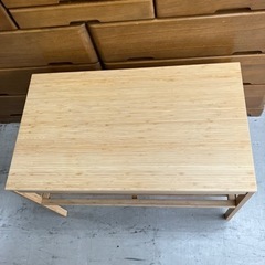 O2406-909 北欧風 サイドテーブル キズ汚れ有りの画像