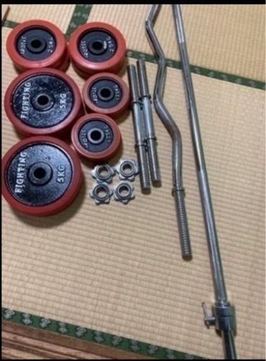 決まりました　筋トレ、トレーニング、ダンベル、バーベル、、スポーツ、フィットネス、ダイエット、自宅ジム、宅トレ