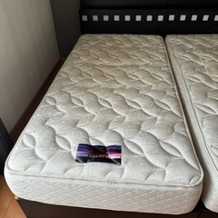 家具 ベッド シングル＋セミダブル　の画像