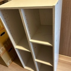 家具 収納家具 3段ボックス 2つ