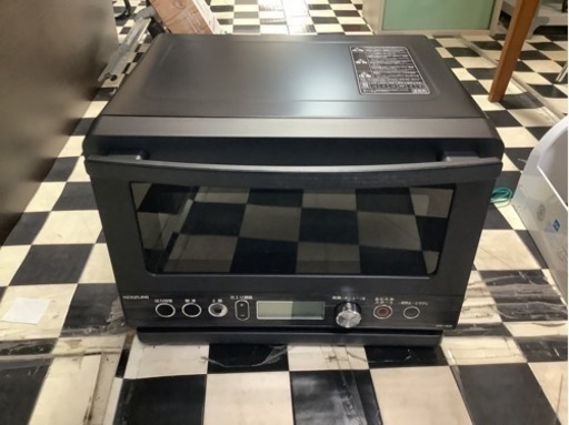 【リサイクルサービス八光】2022年製　コイズミ　電子レンジ KRD-182D/K ブラック [18L /50/60Hz]