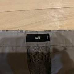 【今週末で廃棄】HARE ワイドパンツ　スラックス 　の画像