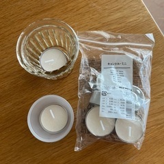 キャンドル キャンドルホルダー　セットの画像