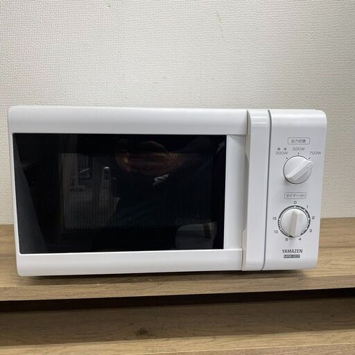 YAMAZEN 電子レンジ MRB-207(W) 50Hz専用 2021年製