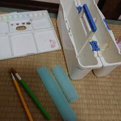 【値下げしました！】絵の具セット 小学生 小学校 の画像