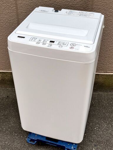 ㊲【税込み】ヤマダセレクト 4.5kg 全自動洗濯機 YWM-T45H1 2021年製【PayPay使えます】