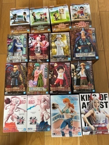 ワンピース　フィギュア　未開封　まとめ