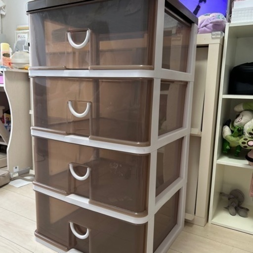 （お取引中）4段チェスト　家具 収納家具