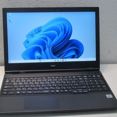 NEC ノートPC Windows ブラック ◇【win11】ノートPC NEC VKH18X-9 Core i7-10610U メモリ4GB◇